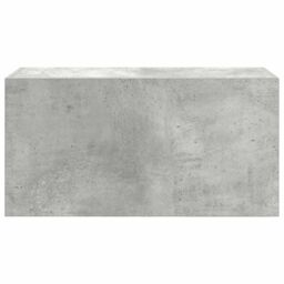 Berkfield Home Bathroom Wall Cabinet Concrete Grey 60x25x30 cm Engineered Wood - Size: 60 x 25 x 30 cm - thumbnail 6
