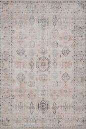 Kukoon Ivory Distressed Soft Washable & Liquid Repellent Living Room Area Rug - Size: 60 cm x 240 cm - thumbnail 2