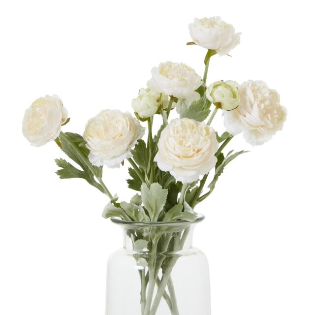Hill Interiors The Natural Garden Collection Ranunculus Artificial Flower in Burnt Orange - image 1