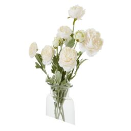 Hill Interiors The Natural Garden Collection Ranunculus Artificial Flower in Burnt Orange - thumbnail 3