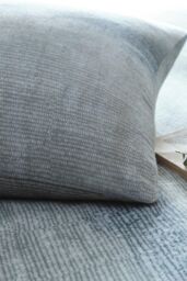 Appletree 'Anson Stripe' 100% Brushed Cotton Duvet Cover Set in Green - Size: King - thumbnail 3