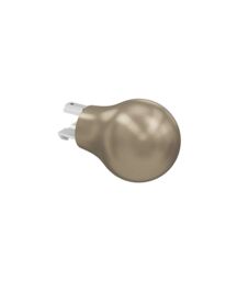 New Edge Blinds 28mm Styleline Gliding Curtain Pole Set with Ball End - Taupe - Size: 350 cm - thumbnail 5