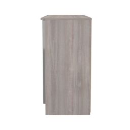 Ready Assembled 2 U Lucca 3 Door Sideboard (Ready Assembled) in Grey - thumbnail 3