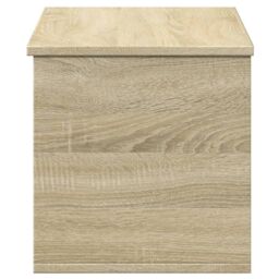 Berkfield Home Storage Box Sonoma Oak 90x35x35 cm Engineered Wood in Brown - Size: 90 x 35 x 35 cm - thumbnail 5