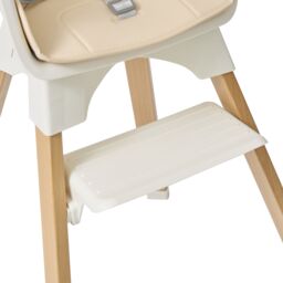 Liberty House Toys Kids High Chair - White & Beechwood - thumbnail 8