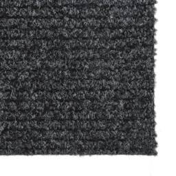 Berkfield Home Dirt Trapper Carpet Runner 100x500 cm Anthracite in Charcoal - Size: 100 cm diameter - thumbnail 4