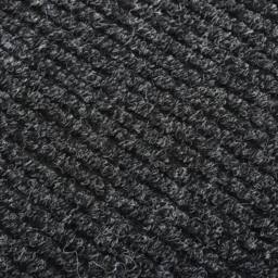 Berkfield Home Dirt Trapper Carpet Runner 100x500 cm Anthracite in Charcoal - Size: 100 cm diameter - thumbnail 3