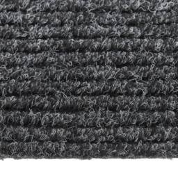 Berkfield Home Dirt Trapper Carpet Runner 100x500 cm Anthracite in Charcoal - Size: 100 cm diameter - thumbnail 5