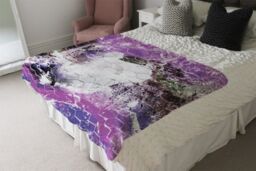 Benjamin Tate Design Chicken Blanket in Natural - Size: 120 cm x 150 cm - thumbnail 3