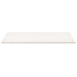 Berkfield Home Desk Top White 100x60x2.5 cm Solid Wood Pine - thumbnail 3