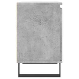 Berkfield Home Bedside Cabinets 2 pcs Concrete Grey 40x30x50 cm Engineered Wood - Size: 40 x 30 x 50 cm - thumbnail 7