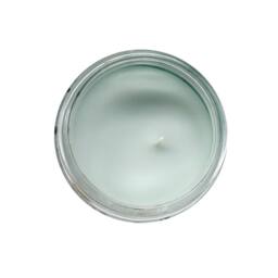 Voltico 18oz Ocean Breeze Scented Jar Candle in Light Blue - thumbnail 3
