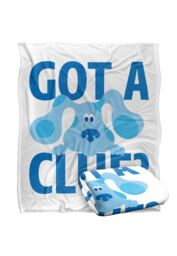 Blues Clues Get A Clue Silky Touch Super Soft Throw Blanket 152 X 127 cm in White - thumbnail 2