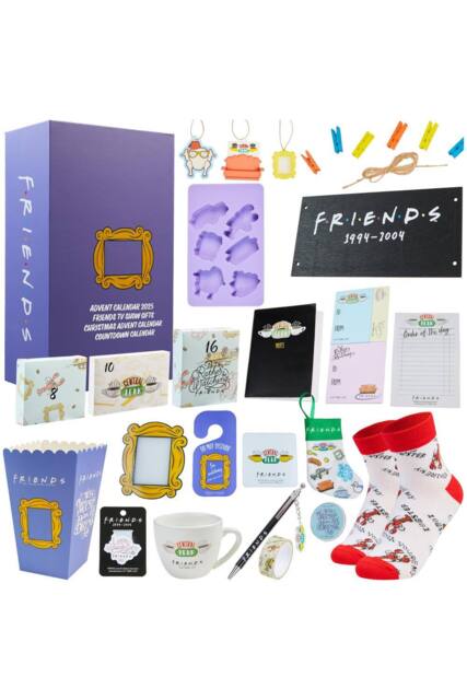 Friends Advent Calendar Christmas Gift in Purple - image 1
