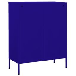 Berkfield Home Storage Cabinet Navy Blue 80x35x101.5 cm Steel - thumbnail 5