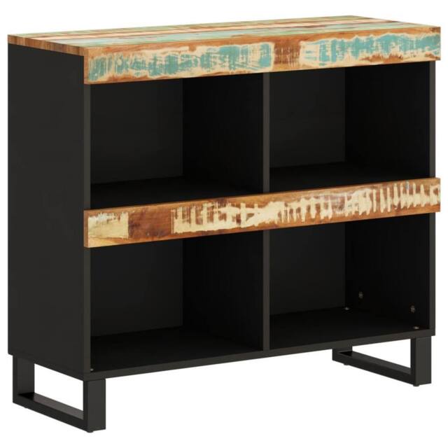 Berkfield Home Side Cabinet 85x33x75 cm Solid Wood Reclaimed - Size: 85 x 33 x 75 cm - image 1