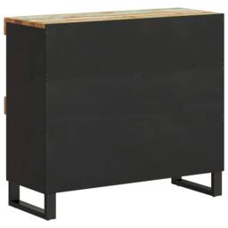 Berkfield Home Side Cabinet 85x33x75 cm Solid Wood Reclaimed - Size: 85 x 33 x 75 cm - thumbnail 5