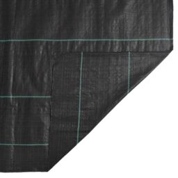Berkfield Home Weed Membrane Black 1x25 m PP - thumbnail 7