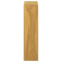 Berkfield Home Mirror Cabinet 30x10x40 cm Solid Wood Teak in Brown - Size: 30 x 10 x 40 cm - thumbnail 3