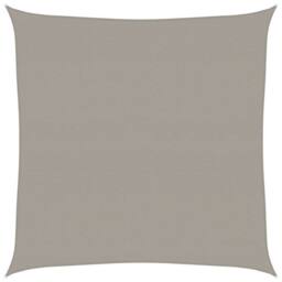 Berkfield Home Sunshade Sail 160 g/m¬≤ Square Light Grey 7x7 m HDPE - thumbnail 2
