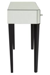 Orsina Stylish Console Table, Functional Console Table With Drawers For Hallway, Ample Storage Modern Table in Silver - thumbnail 3