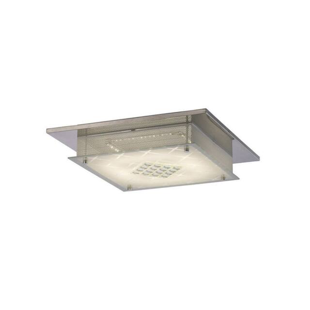 Netlighting Ines Flush Ceiling 75 X 0.72W LED 3600K Polished Chrome Crystal in Grey - image 1