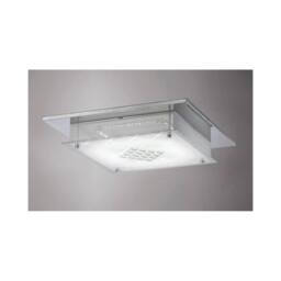 Netlighting Ines Flush Ceiling 75 X 0.72W LED 3600K Polished Chrome Crystal in Grey - thumbnail 2