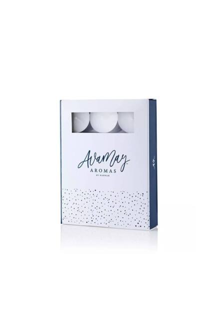 KDMD Ava May White Unscented Tealights x24 3 Pack - image 1