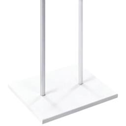 Wyld and Coco Silver Two-Pole Coat Rack 162cm Freestanding 6-Hook - thumbnail 6