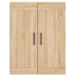 Berkfield Home Highboard Sonoma Oak 69.5x34x180 cm Engineered Wood in Brown - thumbnail 6