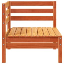 Berkfield Home Garden Sofa 4-Seater Wax Brown Solid Wood Pine - thumbnail 6