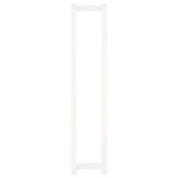 Berkfield Home Towel Rack White 23x18x110 cm Solid Wood Pine - Size: 23 x 18 x 110 cm - thumbnail 5