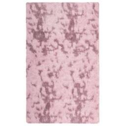 Berkfield Home Shaggy Rug High Pile NAVARRA Dusty Pink 60x100 cm Polyester - Size: Medium - thumbnail 1