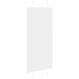 Berkfield Home Pleated Blind White 65x150 cm Fabric Width 64.4 cm Polyester - thumbnail 4