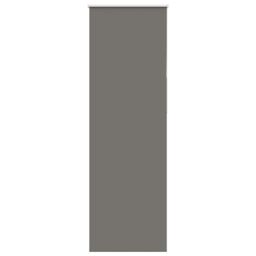 Berkfield Home Roller Blind Blackout Grey 65x210 cm Fabric Width 60.7 cm Polyester