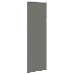 Berkfield Home Roller Blind Blackout Grey 65x210 cm Fabric Width 60.7 cm Polyester - thumbnail 3