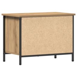 Berkfield Home TV Stand Artisan Oak Particle board 60 x 35 x 45 cm TV Stand in Brown - thumbnail 8