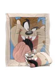 Warner Brothers Looney Tunes Officially Licensed Silky Touch Super Soft Throw Blanket 152 x 127 cm in White - thumbnail 2