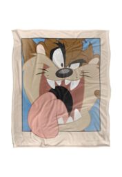 Warner Brothers Looney Tunes Officially Licensed Silky Touch Super Soft Throw Blanket 152 x 127 cm in White - thumbnail 1