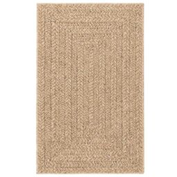 Berkfield Home Rug ZIZUR Beige 160x230 cm Jute Look Indoor & Outdoor - Size: Medium - thumbnail 4