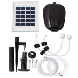 Primrose Water Pump Oxygenator Pond Oxygen Aerator 2 Stone Solar Powered 120LPH