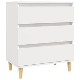 Berkfield Home Sideboard White 60x35x70 cm Engineered Wood - Size: 60 x 35 x 70 cm - thumbnail 2
