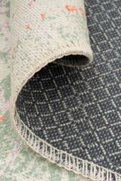 Kukoon 80x150cm Pastel Green Washable Indoor Doormat Front Door Entrance Rug - Size: 80 cm x 150 cm - thumbnail 2