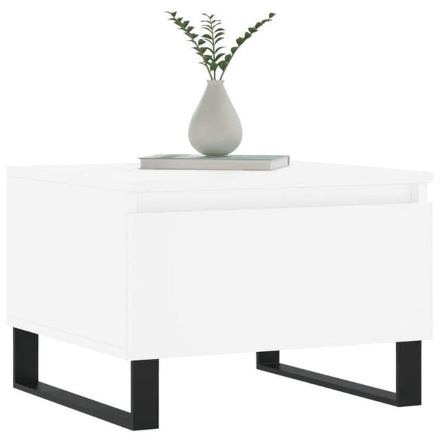 Berkfield Home Modern Coffee Tables 2 pcs White 50x46x35 cm Engineered Wood - Size: 50 x 46 x 35 cm - image 1