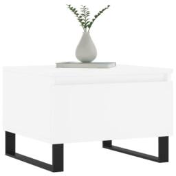 Berkfield Home Modern Coffee Tables 2 pcs White 50x46x35 cm Engineered Wood - Size: 50 x 46 x 35 cm