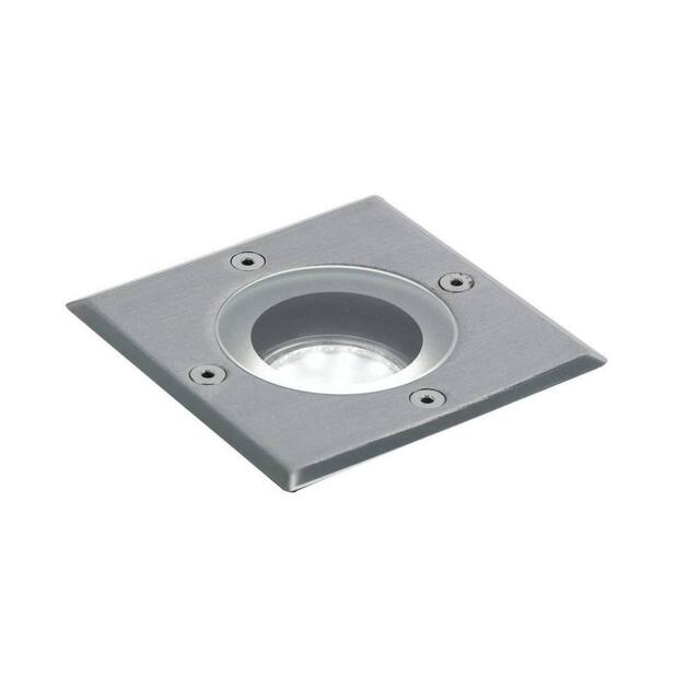 Netlighting DRIVE Outdoor Recessed Floor & Decking Steel IP67 10.8x10.8x11.8cm in Grey - Size: 10.8x10.8x11.8 cm - image 1