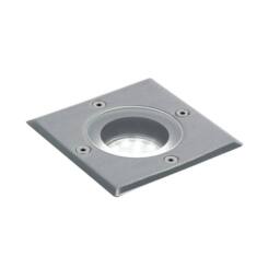 Netlighting DRIVE Outdoor Recessed Floor & Decking Steel IP67 10.8x10.8x11.8cm in Grey - Size: 10.8x10.8x11.8 cm - thumbnail 1