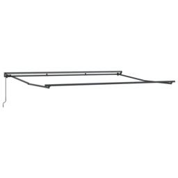 Berkfield Home Retractable Awning Manual Anthracite Gray 450 x 300 cm - thumbnail 6
