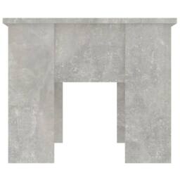 Berkfield Home Coffee Table Concrete Grey 79x49x41 cm Engineered Wood - Size: 79 x 49 x 41 cm - thumbnail 4