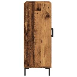 Berkfield Home Sideboard Old Wood 69.5x34x90 cm Engineered Wood in Brown - thumbnail 5